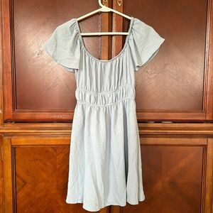 Light blue sundress